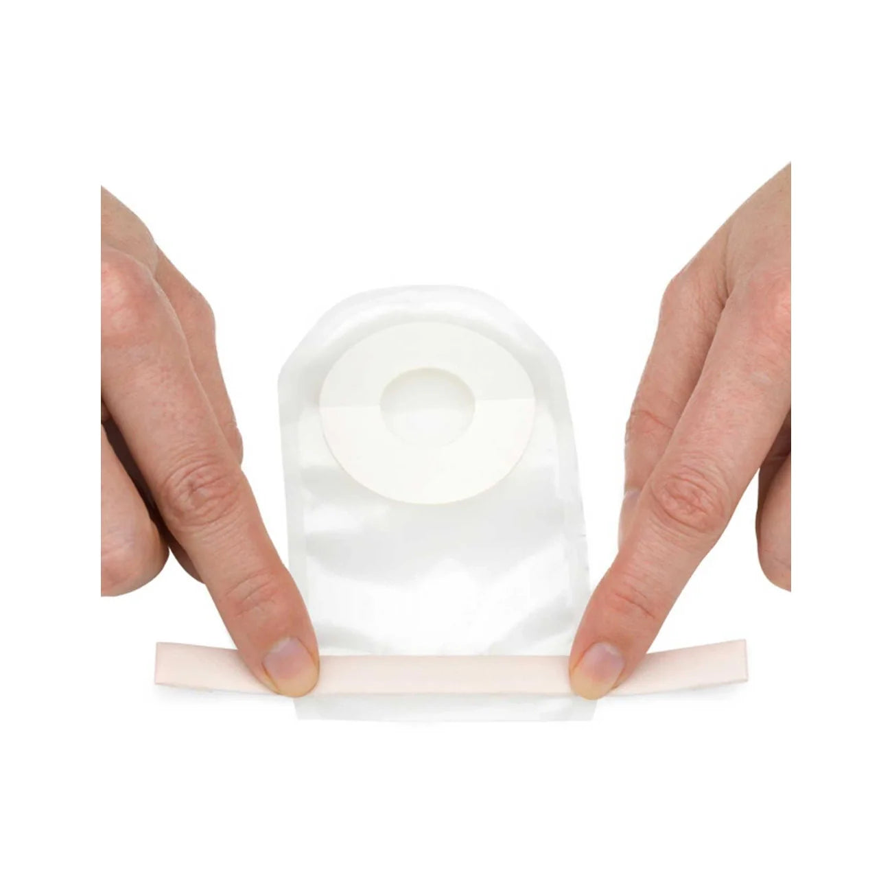 BOLSA COLOSTOMIA PREMATURO DE 1 PZA PLANA ULTRA-CREAR APERTURA 15MM LONGITUD 11.5CM POUCHKINS REF:3777