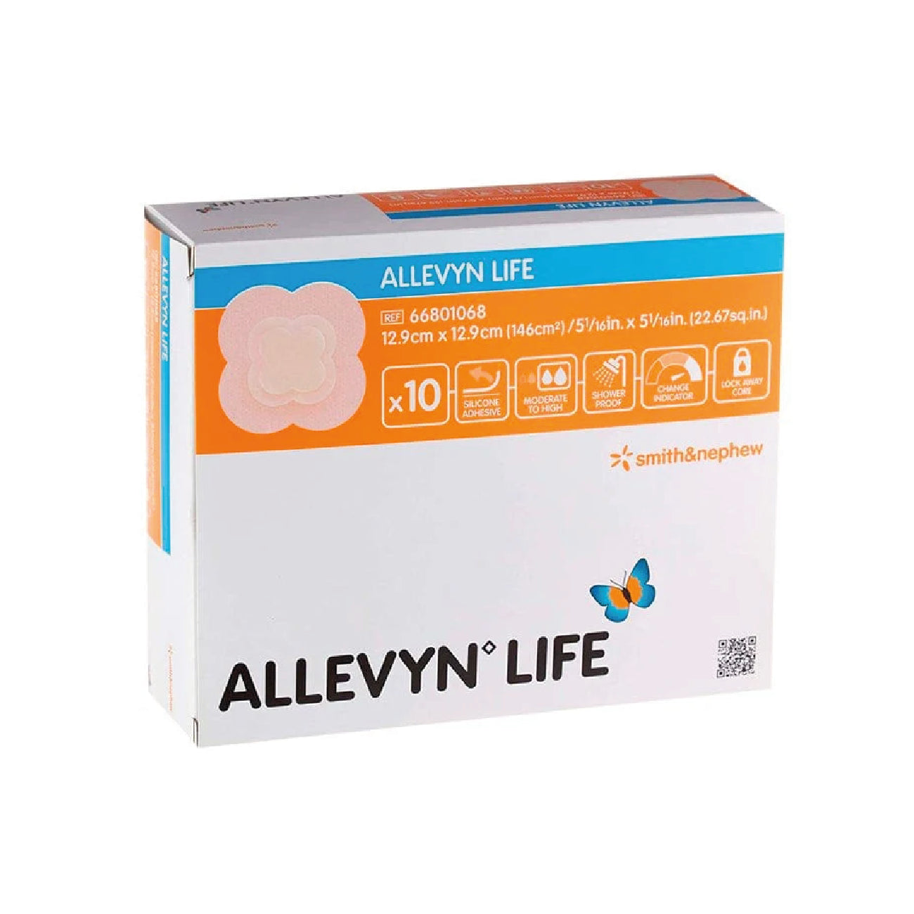 ALLEVYN LIFE APÓSITO HIDROCELULAR ADHESIVO DE SILICONA
