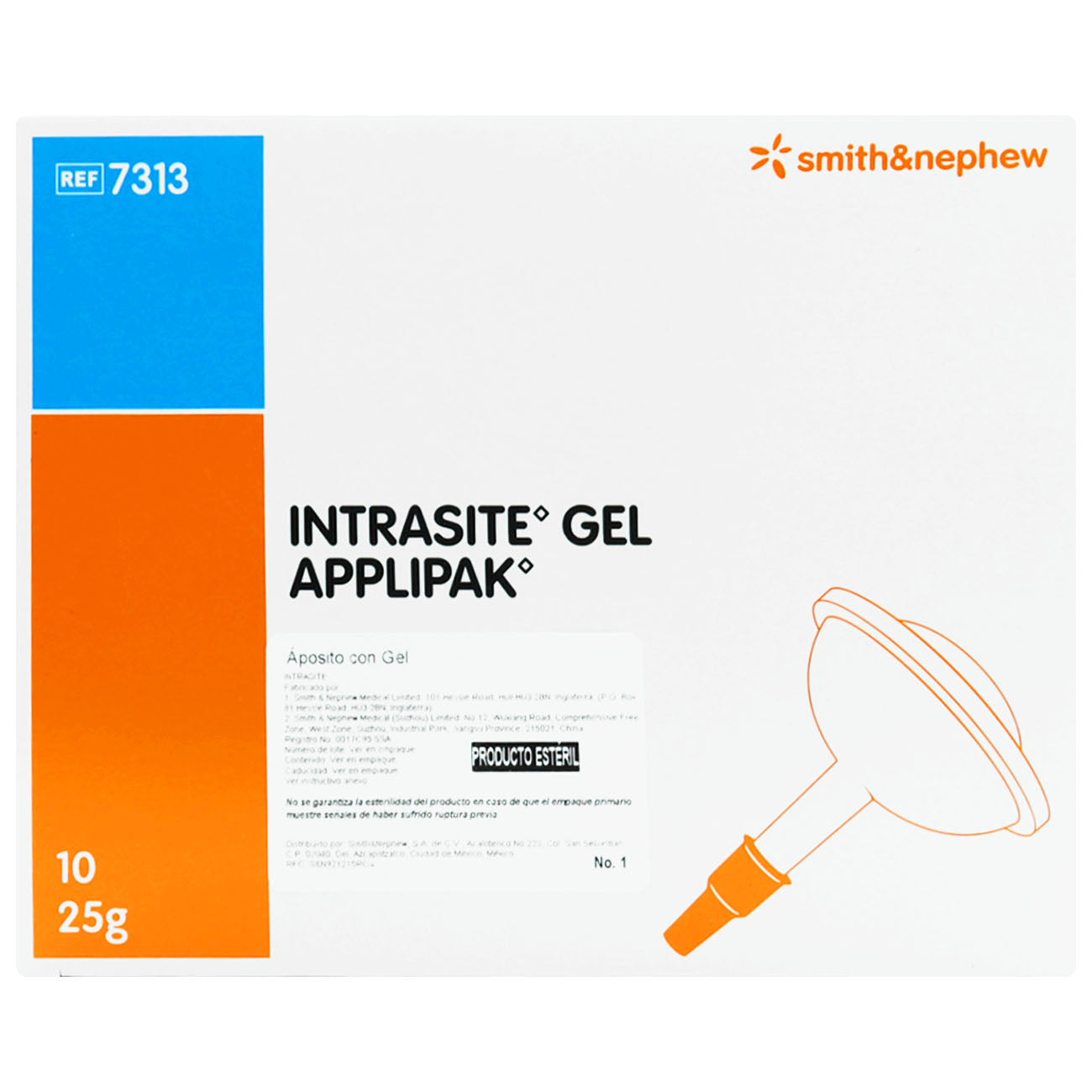 INTRASITE GEL APPLIPAK SMITH & NEPHEW