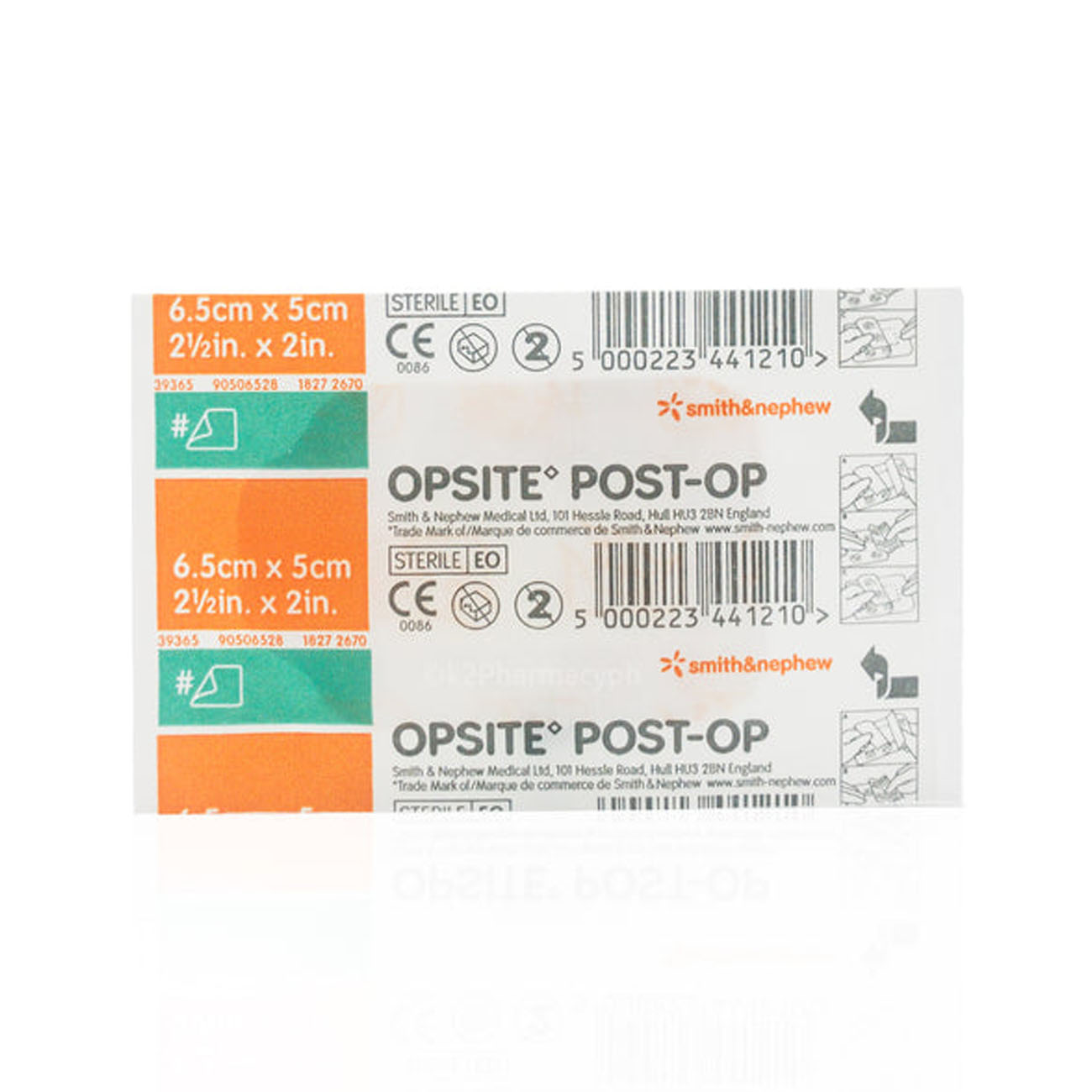 OPSITE POST-OP 6.5x5cm REF:66000708