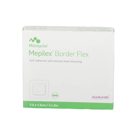 MEPILEX BORDER FLEX 7.5cm X 7.5cm