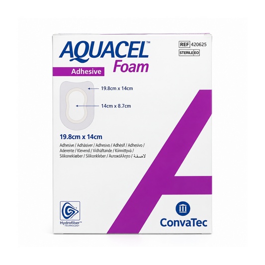Aquacel 19.8x14cm Foam Adhesivo Para Talón Ref. 420625