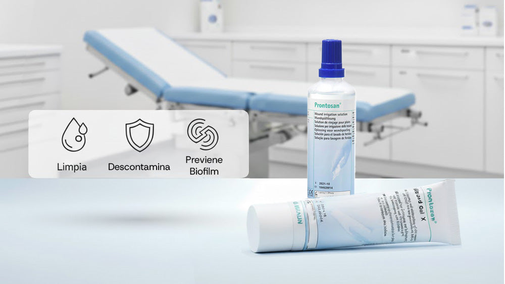 Prontosan® de B. Braun: limpieza avanzada para heridas y prevención de infecciones