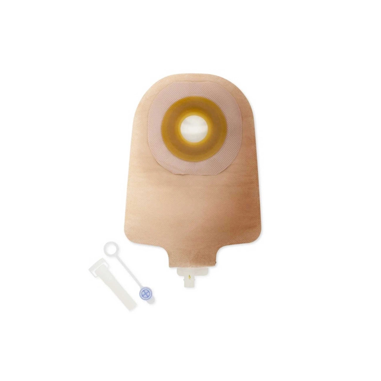 BOLSA UROSTOMIA DE 1 PZA PLANA  CON MARCO ADHESIVO MICROPOROSO REF:8460