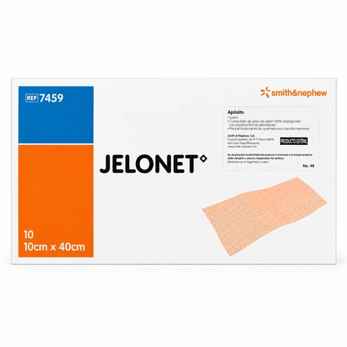 JELONET 10x40CM DE GASA PARAFINADA