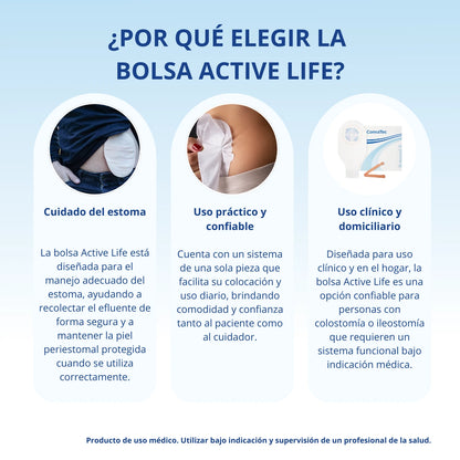 BOLSA COLOSTOMÍA ACTIVELIFE REF 125371