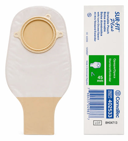BOLSA 402533 DRENABLE OPACA SUR-FIT PLUS ARO 45 MM