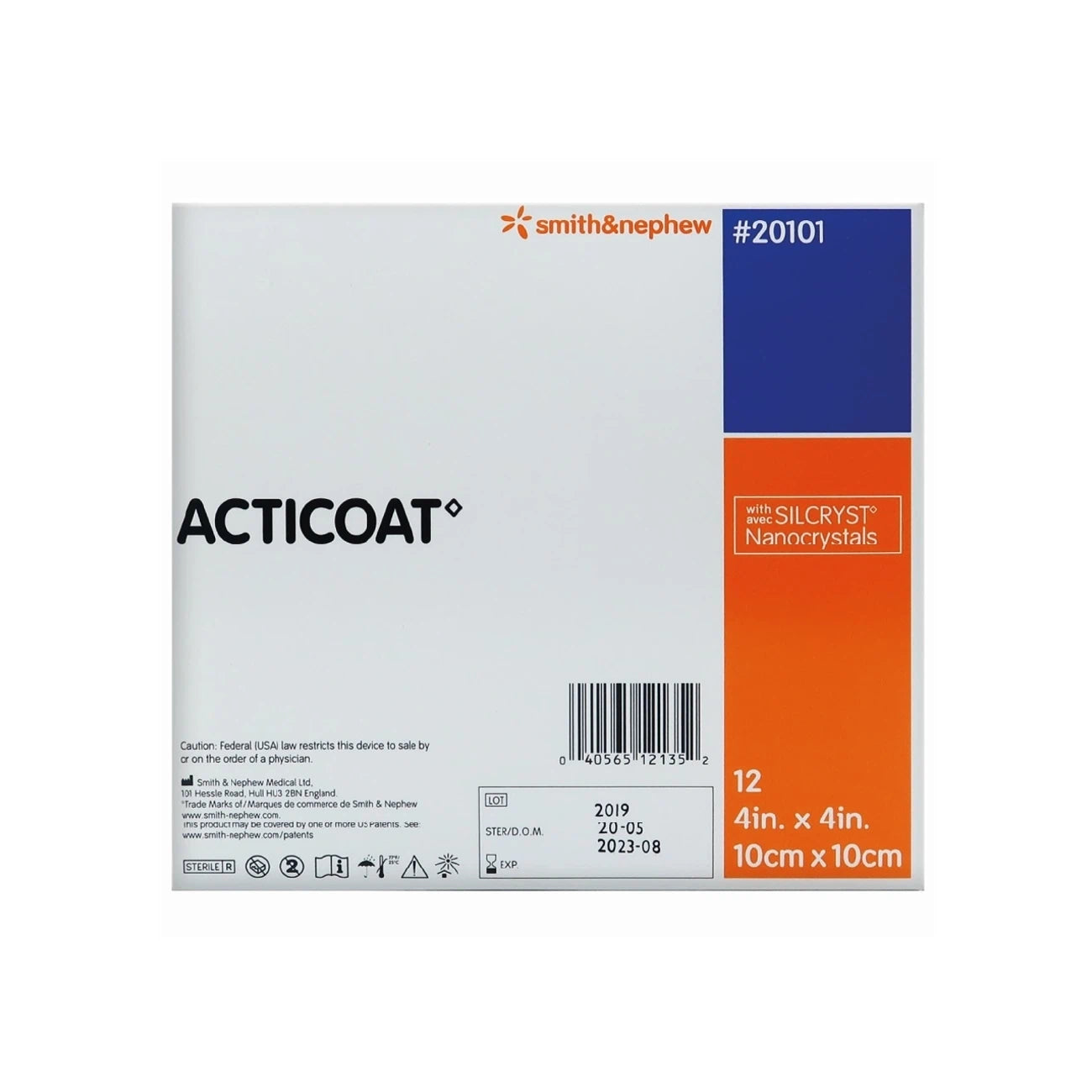 ACTICOAT APÓSITO CON PLANTA NANOCRISTALINA