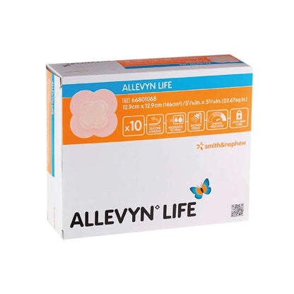 ALLEVYN LIFE APÓSITO HIDROCELULAR ADHESIVO DE SILICONA