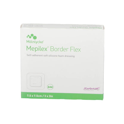 MEPILEX BORDER FLEX 7.5cm X 7.5cm