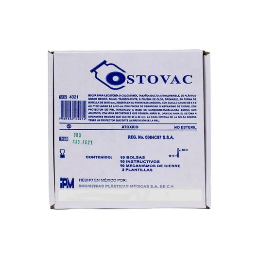 BOLSA DE COLOSTOMIA IPM OSTOVAC NO ESTÉRIL