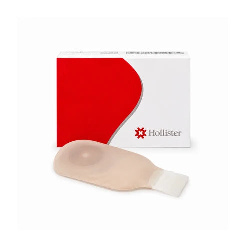 BOLSA COLOSTOMIA 8531 PLANA REC: 64mm ULTRA TRANSPARENTE CON MARCO ADHESIVO FLEXTEND
