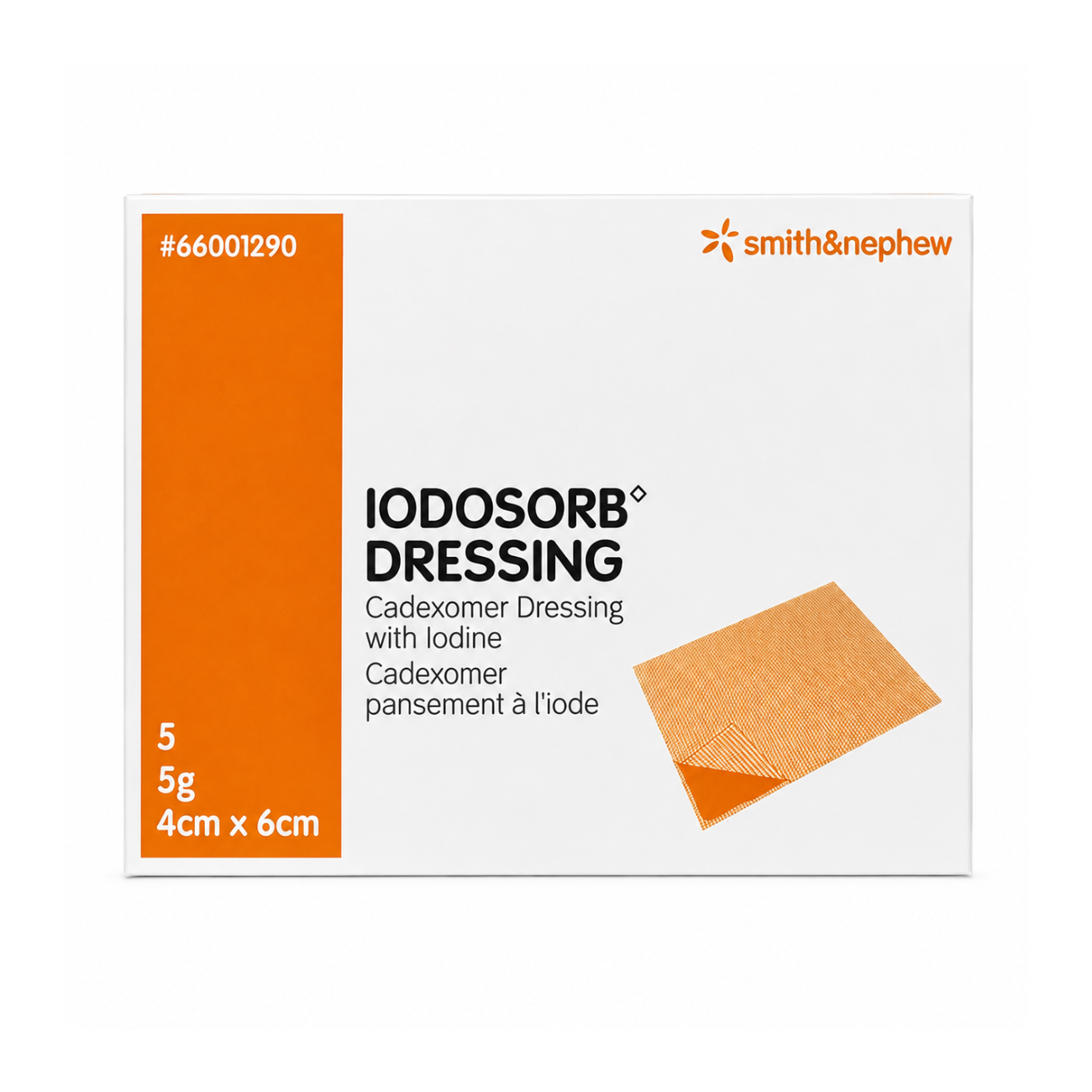 IODOSORB 5GR APÓSITO DE 4x6cm REF66060633