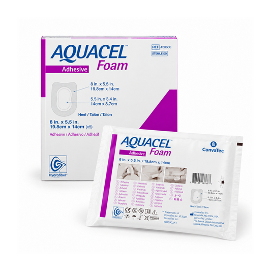 Aquacel 19.8x14cm Foam Adhesivo Para Talón Ref. 420625