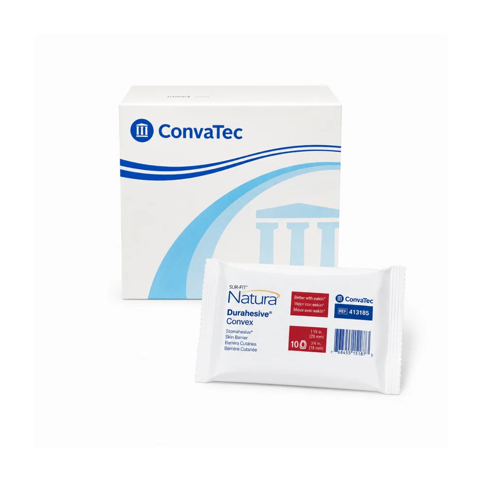 PLACA 413185 CONVEXA DURAHESIVE NATURA ARO 57 MM ABERTURA 38 MM
