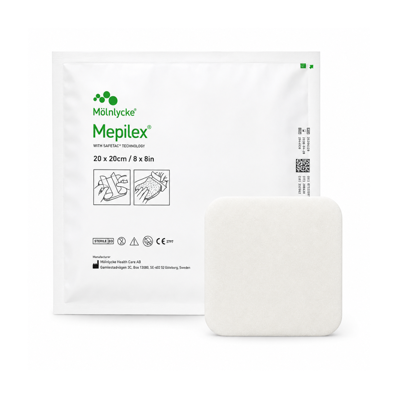 MEPILEX 20X20CM