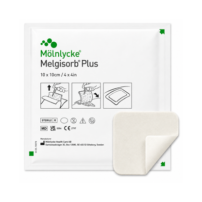 MELGISORB PLUS 10x10CM