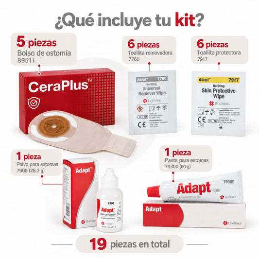 Kit Inicial Para Paciente Ostomizado Adulto
