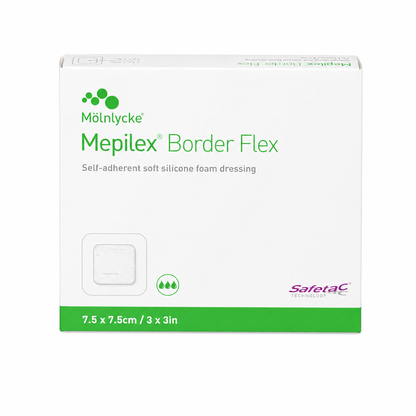MEPILEX BORDER FLEX 7.5cm X 7.5cm